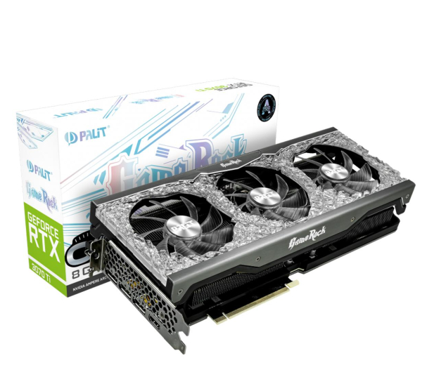 Palit GeForce RTX 3070 Ti Game Rock OC 8GB GDDR6X - 658552 - zdjęcie